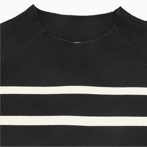 COS Ribbed crop Knit Top - Picture 3 of 6